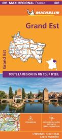 Michelin - Carte Maxi-Régionale n°601 - Grand Est