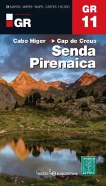 Alpina - Carte de randonnées - GR11 - La Senda Pirenaica - Du Cap Higuer au Cap de Creus (21 cartes)