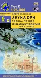 Anavasi - Carte de Randonnée - Crète ref.11.11/11.12 - Lefka Ori - Sfakia - Pahnes