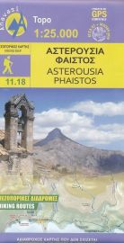 Anavasi - Carte de Randonnée - Crète ref.11.18 - Asterousia - Phaistos