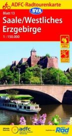 BVA Verlag - Carte indéchirable n°13 - Saale Westliches Erzgebirge