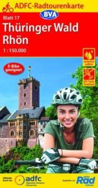 BVA Verlag - Carte indéchirable n°17 - Thüringer Wald Rhön