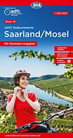 BVA Verlag - Carte indéchirable n°19 - Saarland - Mosel (Sarre - Moselle)