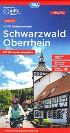 BVA Verlag - Carte indéchirable n°24 - Scharzwald Oberrhein