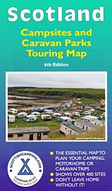 Scottishcamping.com Publishing - Carte - Scotland Campsites and Caravan Parks (Campings en Écosse)