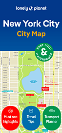 Lonely Planet - Plan de ville (en anglais) - New York city map