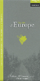 Editions Benoît France - Carte géographique des vignobles d'Europe