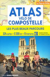 Editions Ouest-France - Guide - Atlas vélo de Compostelle (les plus beaux parcours)