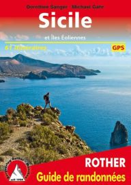 Editions Rother - Guide de randonnées (en français) - Sicile et îles Éoliennes