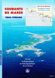 Editions S.H.O.M - Courants de marée - Réf.558-UJA - Bretagne Sud - D'Audierne au Croisic