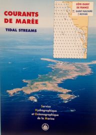 Editions S.H.O.M - Courants de marée - Réf.559UJA - Côte ouest de France (De Saint-Nazaire à Royan)