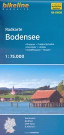 Ester Bauer Editions - Carte de vélo - Bodensee - Lac de Constance 