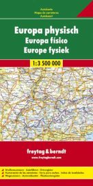 Freytag & Berndt - Carte d'Europe routière et physique