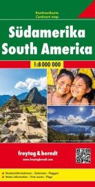 Freytag & Berndt - Carte de l'Amérique du sud 