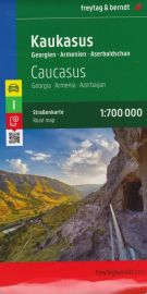Freytag & Berndt - Carte du Caucase - Géorgie - Arménie - Azerbaïdjan