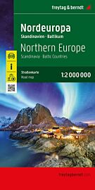 Freytag & Berndt - Carte d'Europe du nord, Scandinavie