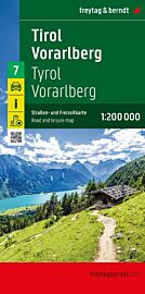 Freytag & Berndt - Carte - Tyrol et Vorarlberg (en Autriche)