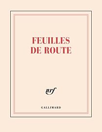 Gallimard - Carnet carré «Feuilles de route»