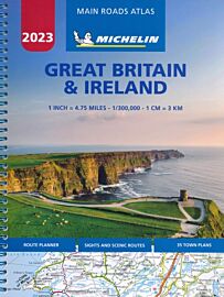 Michelin - Atlas routier à spirales (en anglais) - Great Britrain & Ireland (Grande-Bretagne & Irlande) - Edition 2023