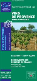 I.G.N - Carte des vins de Provence