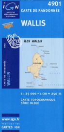 I.G.N Carte au 1-25.000ème - Série bleue - 4901 - Wallis