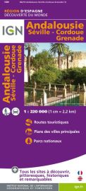 IGN - Carte d'Andalousie - Séville- Cordoue - Grenade