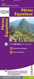 IGN - Carte du Pérou - Equateur