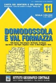Istituto Geografico Centrale (I.G.C) - N°11 - Domodossola - Val Formazza
