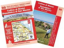 L'Escursionista - Carte de randonnées - N°99 - Colline di Rimini - Repubblica di San Marino 