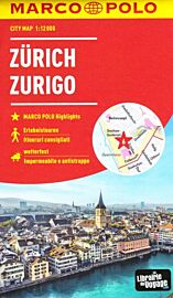 Marco Polo Verlag - Plan de ville - Zurich