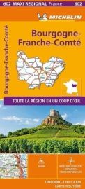 Michelin - Carte Maxi-Régionale n°602 - Bourgogne - Franche-Comté