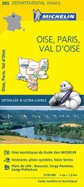 Michelin - Carte "Départements" N°305 - Oise - Paris - Val d'Oise