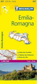 Michelin - Carte "local" Italie n°357 - Emilia-Romagna (Emilie-Romagne)