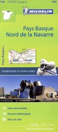 Michelin - Carte Zoom Espagne n°144 - Pays Basque - Nord de la Navarre
