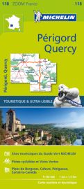 Michelin - Carte Zoom France n°118 - Périgord Quercy