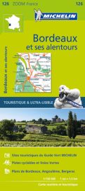 Michelin - Carte Zoom France n°126 - Bordeaux et ses alentours 