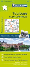 Michelin - Carte Zoom France n°129 - Toulouse et ses alentours