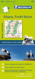 Michelin - Carte Zoom France n°131 - Forêt Noire, Alsace, Vallée du Rhin