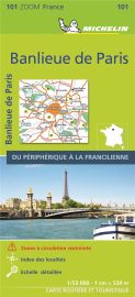 Michelin - Carte Zoom n°101 - Banlieue de Paris - Édition 2021