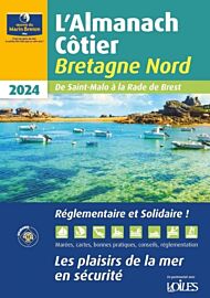 Oeuvre du Marin Breton - Almanach Côtier Bretagne nord 2024 (De Saint-Malo à Brest)