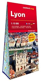 Express Map - Carte plastifiée - Plan de Lyon