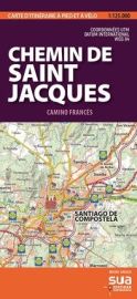 Sua Editions - Carte d'itinéraires - Chemin de Saint-Jacques - Camino Frances