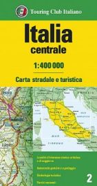 T.C.I (Touring Club italien) - Carte - Italie centrale 