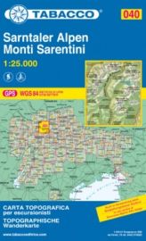 Tabacco - Carte de randonnées - 040 - Monti Sarentini