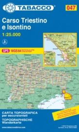 Tabacco - Carte de randonnées - 047 - Carso Triestino e Isontino