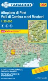 Tabacco - Carte de randonnées - 062 - Altopiano di Pine - Valle di Cembra e dei Mocheni