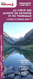 Topo-guide FFRandonnée - Topocarte Réf.T651 - Au coeur des massifs de Gavarnie et du Vignemale